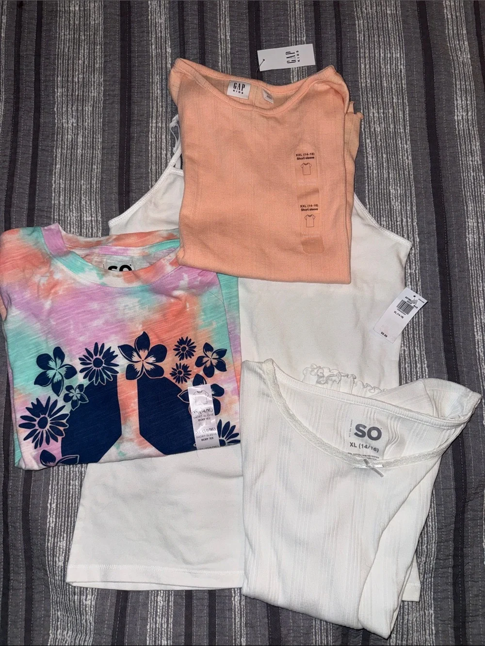 Misc Brand Short Sleeve Tops Size 14